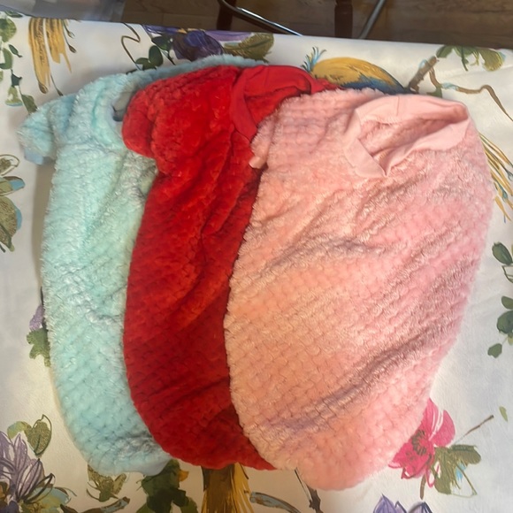 Nwot Fuzzy fleece dog sweater blue - Picture 3 of 7